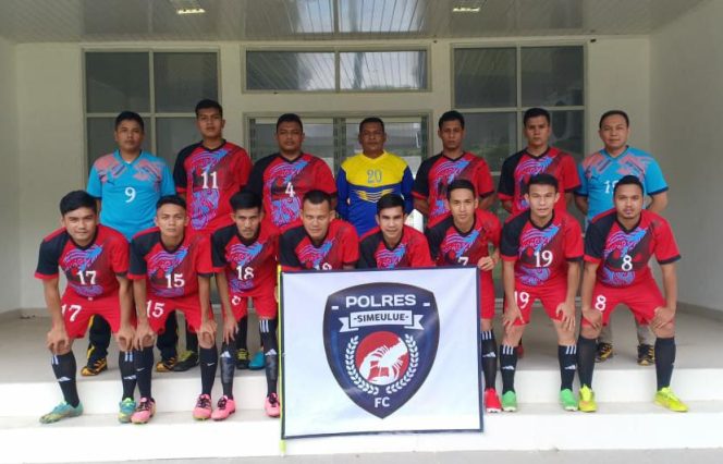 
 Polres Simeulue FC Bertekat Merebut Piala Kapolda Aceh