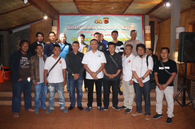 
 Kepala Perwakilan Jabar Media Online Wartanusa.id Berikan Apresiasi Kepada Kapolres Garut