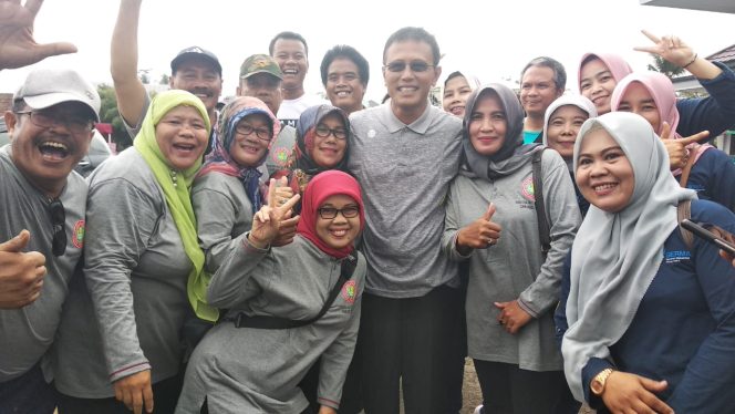 
 Bupati Ciamis Hadiri HUT PGRI dan HUT KORPRI di Tingkat Kecamatan Kawali