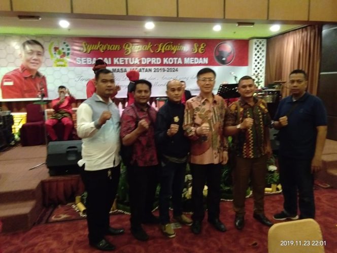 
 Hasyim, SE Gelar Syukuran Sebagai Ketua DPRD Kota Medan 2019-2024: MPSU “Selamat & Sukses Ketua Dewan Pembina MPSU”