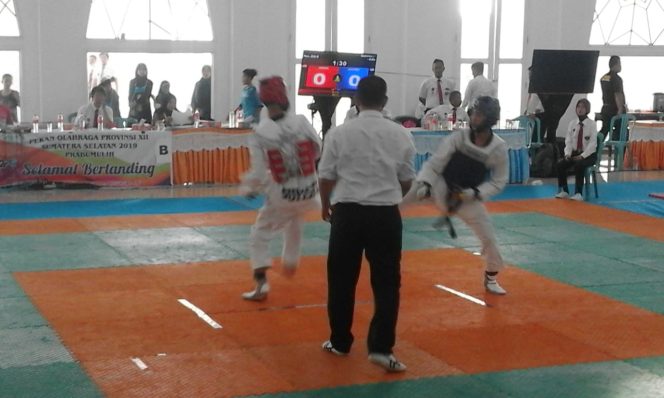 
 234 Taekwondoin dari Kota dan Kabupaten di Sumsel Ikuti Kejuaraan Porprov