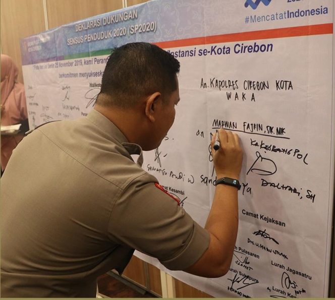 
 Polda Jabar Deklarasi Dukungan SP 2020 Dengan Tema “Evaluasi Wilayah Kerja Statistik Dan Sosialisasi SP 2020” 
