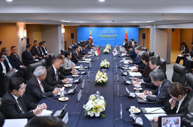 
 Presiden Korsel Apresiasi Peran Indonesia Dalam Kerja Sama Indo-Pasifik