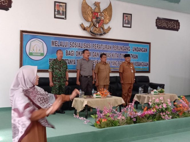 
 Kesbangpol Aceh Timur Gelar Sosialisasi Peraturan Perundang-undangan Bagi OKP, LSM dan Ormas