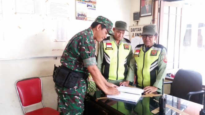 
 Ada Apa Babinsa dan Linmas Bahas Keamanan Wilayah…?!!!