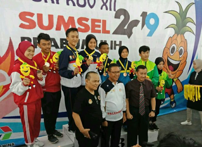 
 Juarai Perolehan Medali Porprov XII, Taekwondoin Palembang