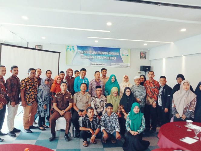 
 P3A-KB Aceh Timur Gelar Sosialisasi Percepatan Kepemilikan Akte Kelahiran