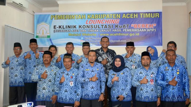 
 Bupati Aceh Timur Launching E-Klinik Konsultasi KuAT “Bereh”