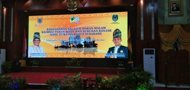 
 Gubernur Kalsel H. Sahbirin Noor, S.Sos.,MH., Membuka Kongres Budaya Banjar (KBB) Ke V di Banjarmasin