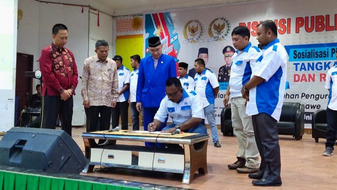 
 Wilson Lantik Pengurus PPWI Lhokseumawe