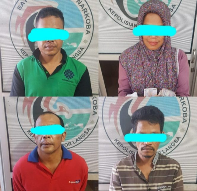 
 Kalapas Bersama Sat Resnarkoba Polres Kota Langsa Berhasil Mengungkap Jaringan Peredaran Narkoba di Lapas Narkotika Kota Langsa