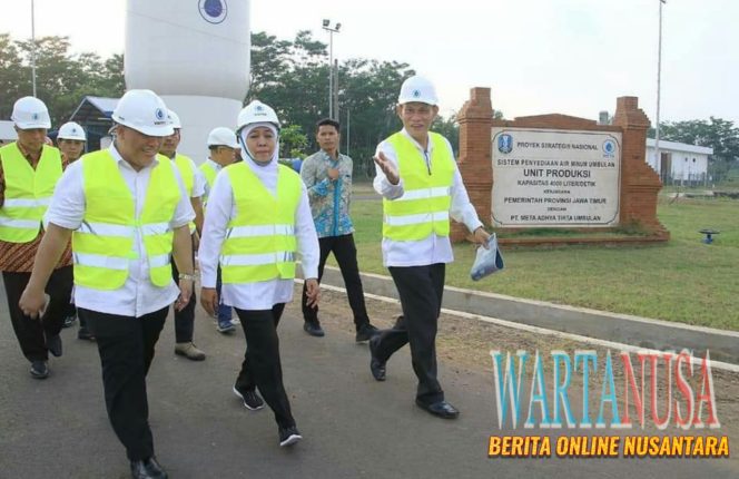 
 Pemprov Jatim Target Distribusi Air SPAM Umbulan Mulai Beroperasi Desember 2019