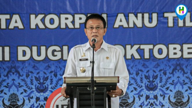 
 Korpri Kabupaten Ciamis Berikan Uang Kadeudeuh Kepada ASN Purna Bakti