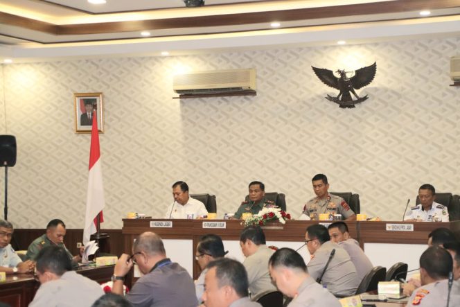 
 Kapolda Jabar Pimpin Rakor Lintas Sektoral Operasi Lilin Lodaya 2019