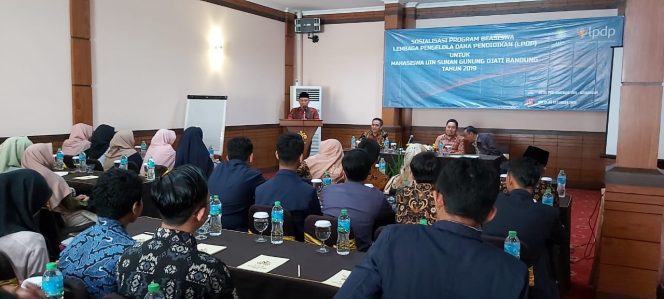 
 UIN SGD Bandung Memotivasi Mahasiswa Untuk Program Beasiswa LPDP