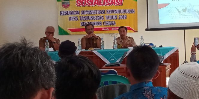 
 Disduk Capil Kabupaten Ciamis Sosialisasikan Gerakan Indonesia Sadar Adminduk