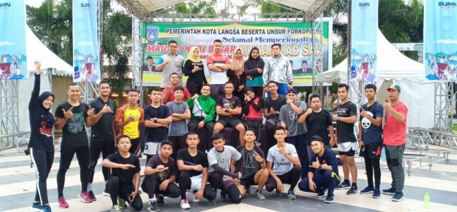 
 Olahraga Sore, “SPARKO” Langsa Ajak Pemuda Hidup Sehat