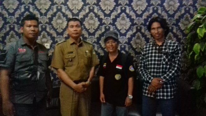 
 Inspektorat Menegur Kepala Desa Sumber Jaya Gunakan APBN 2019 Dalam Proyek Saluran Irigasi Kampung Buwek, SKU