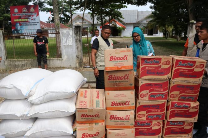 
 Pemkab Kirim Logistik Untuk Korban  Banjir