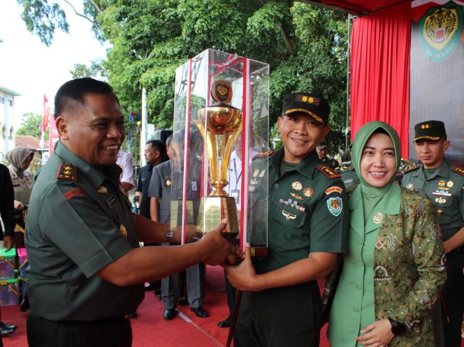 
 Kodim 0611/Garut Raih Juara Umum Dalam Lomba Program KB Kes Tingkat Kodim Se Wilayah Kodam III/Siliwangi
