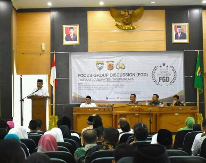 
 FGD Tingkat Kabupaten Tasikmalaya: Membangun Karakter, Potensi Diri Anak Dari Gangguan Kantibmas