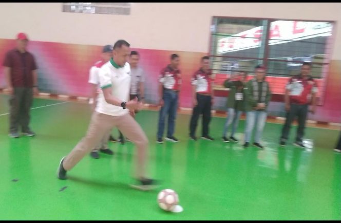 
 Dandim 0735/Surakarta Resmi Membuka Turnamen Futsal Nusantara Cup Kodim Solo