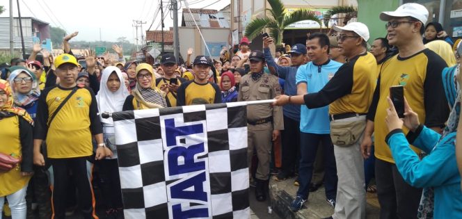
 Ribuan Peserta Jalan Santai Meriahkan HAB ke-74 Tahun 2019 Kabupaten Ciamis