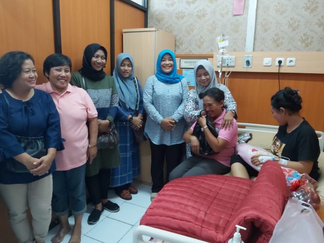 
 Wujud Nyata Kedekatan Danramil 02 Banjarsari dengan Anggota Keluarga Yang Sedang Sakit