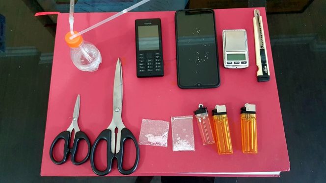 Sedang Nyabu, Oknum ASN dan Karyawan Swasta diringkus Polisi