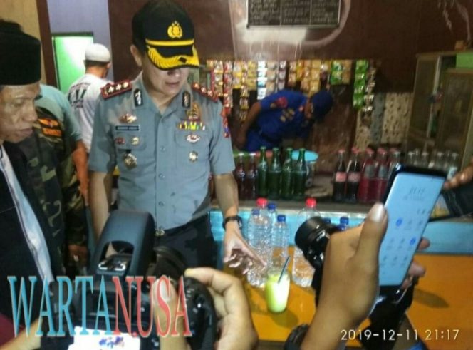 
 Menjelang Natal dan Tahun Baru Polres Gresik Melakukan Razia Gabungan