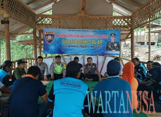 
 Jelang Tahun Baru Tiga Pilar, Silaturahmi Bersama Karangtaruna Desa Pandanrejo