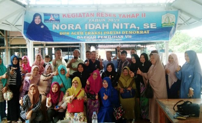 
 Reses di Langsa, Nora Idah Nita Terima Keluhan Tim Pemenangan
