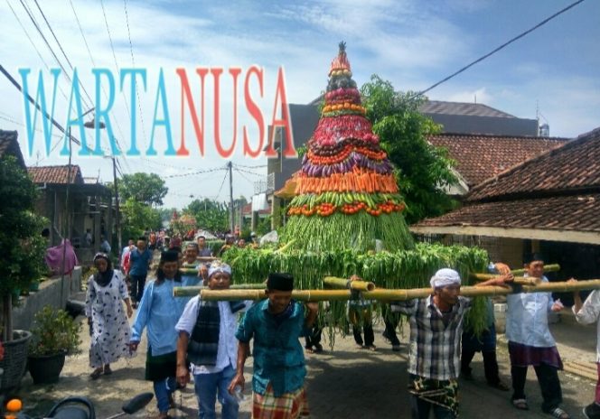 
 Acara Tradisi Sedekah Bumi di Desa Munggugianti Meriah Dan Pagelaran Wayang Kulit