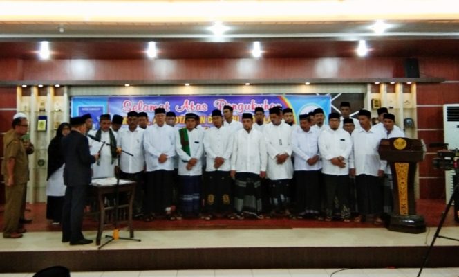 
 Tengku Shalahuddin Resmi Dikukuhkan Sebagai Ketua MPU Langsa