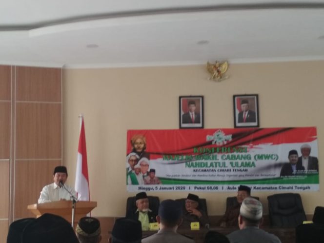 
 MWC NU Cimahi Tengah Gelar Konferensi