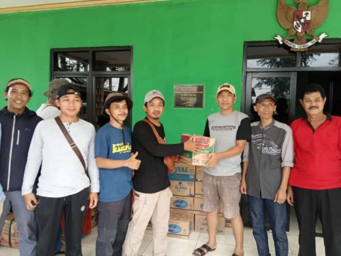 
 Pemuda/I 03 Gandeng BTJ Berikan Santunan Korban Banjir Rumpin