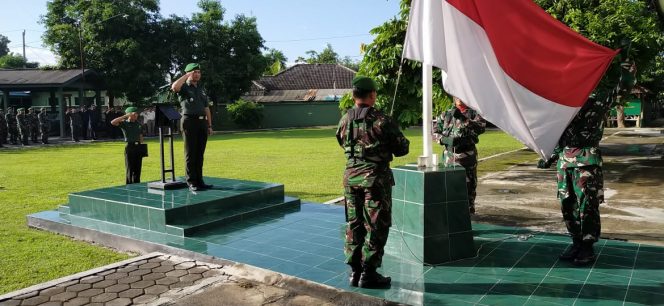 
 Kodim 0735/Surakarta Gelar Upacara Bendera