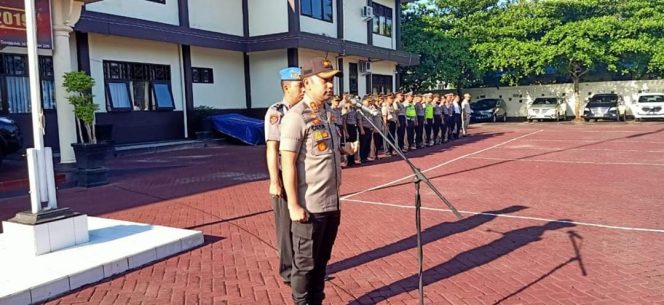 
 Antisipasi Bencana, Kapolres Trenggalek Instruksikan Anggota Siaga