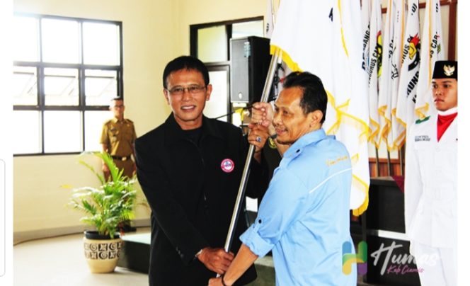 
 Bupati Ciamis dr. H. Herdiat Sunarya Terpilih Menjadi Ketua PBVSI Priode 2020-2024