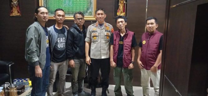 
 Silaturahmi Waka Polrestabes Bogor Dan Perwakilan jurnalis Online