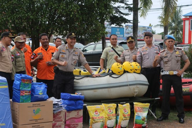 
 Apel Gelar Pasukan Dalam Rangka Kesiapsiagaan Personel Dan Peralatan Penanggulan Bencana Banjir, Tanah Longsor