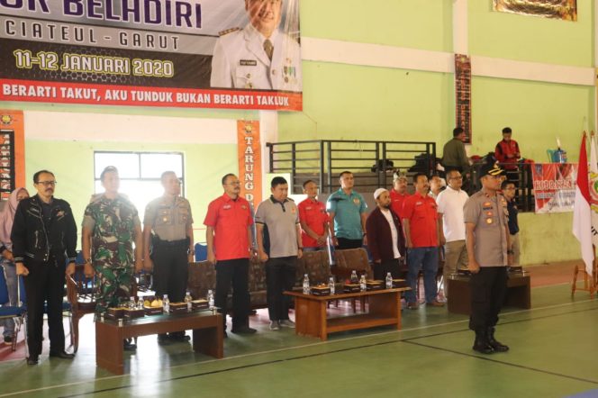 
 Pembukaan Kejuaraan Tarung Derajat Bupati Cup 2020