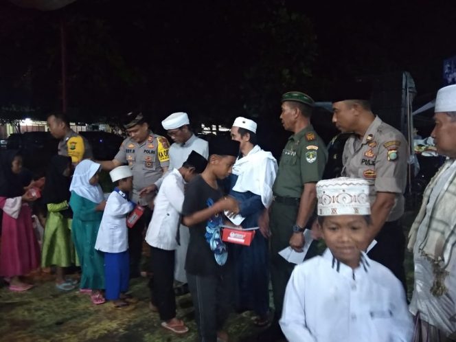 
 Santunan Serta Silaturahmi Dan Tatap Muka Kapolsek Pakuhaji Dengan Tokoh Kec. Pakuhaji