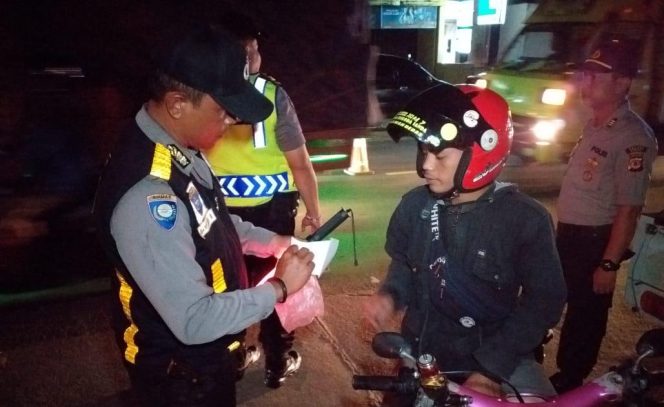 
 Polres Cimahi Polda Jabar Monitoring Kerawanan Kejahatan Dan Kring Malam 