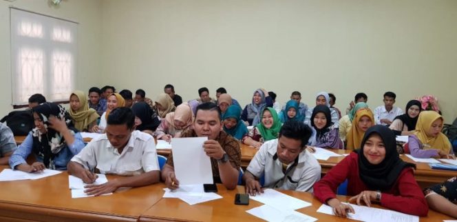 
 Sebanyak 40 Orang Pelamar Ikuti Tes THL di DP2KBP3A Kabupaten Banyuasin