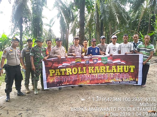 
 Jajaran Polda Riau Komit Cegah dan Tangani Karhutla 2020