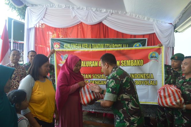 
 Kepedulian Dandim Boyolali Terhadap Sesama