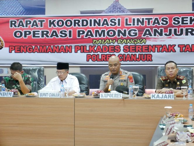 
 Rapat Koordinasi Lintas Sektoral Operasi Pamong Anjur 2020 