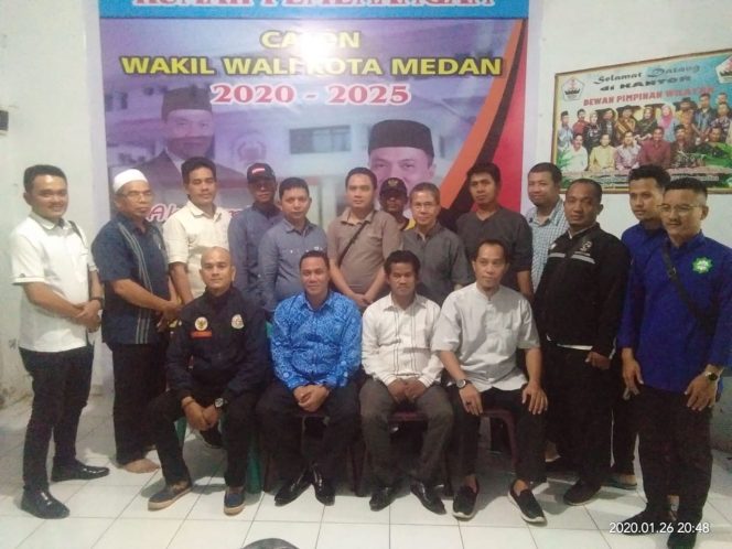 
 Jelang Pilkada, Yohny Anwar Bacalon Wakil Walikota Medan Silahturahmi dengan AMMI