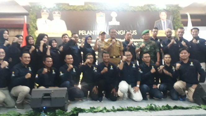 
 Bupati ciamis Dorong kemajuan Saat Pelantikan BPC HIPMI Kab.Ciamis